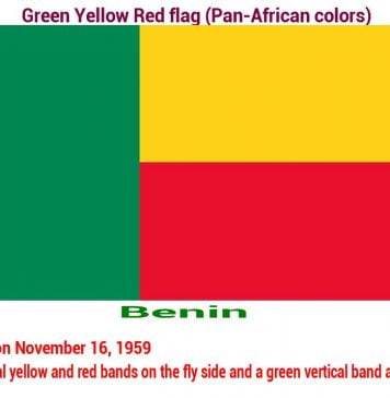 benin-green-yellow-red-flag-pan-african color