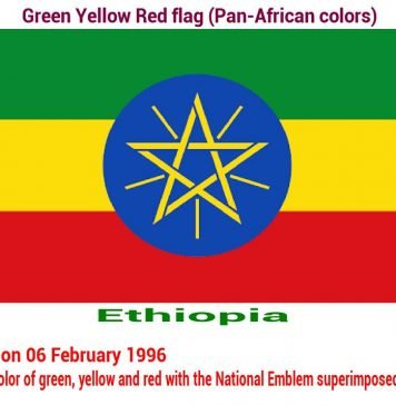 ethiopia-green-yellow-red-flag-pan-african color