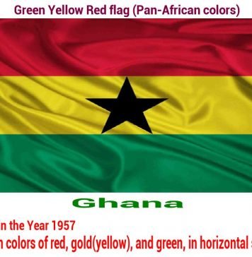 ghana-green-yellow-red-flag-pan-african color