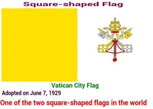 Drapeau de la Cité du Vatican