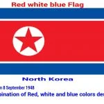 north-korea-red-white-blue-flag