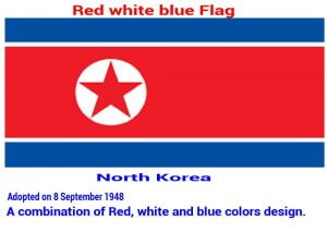 north-korea-red-white-blue-flag
