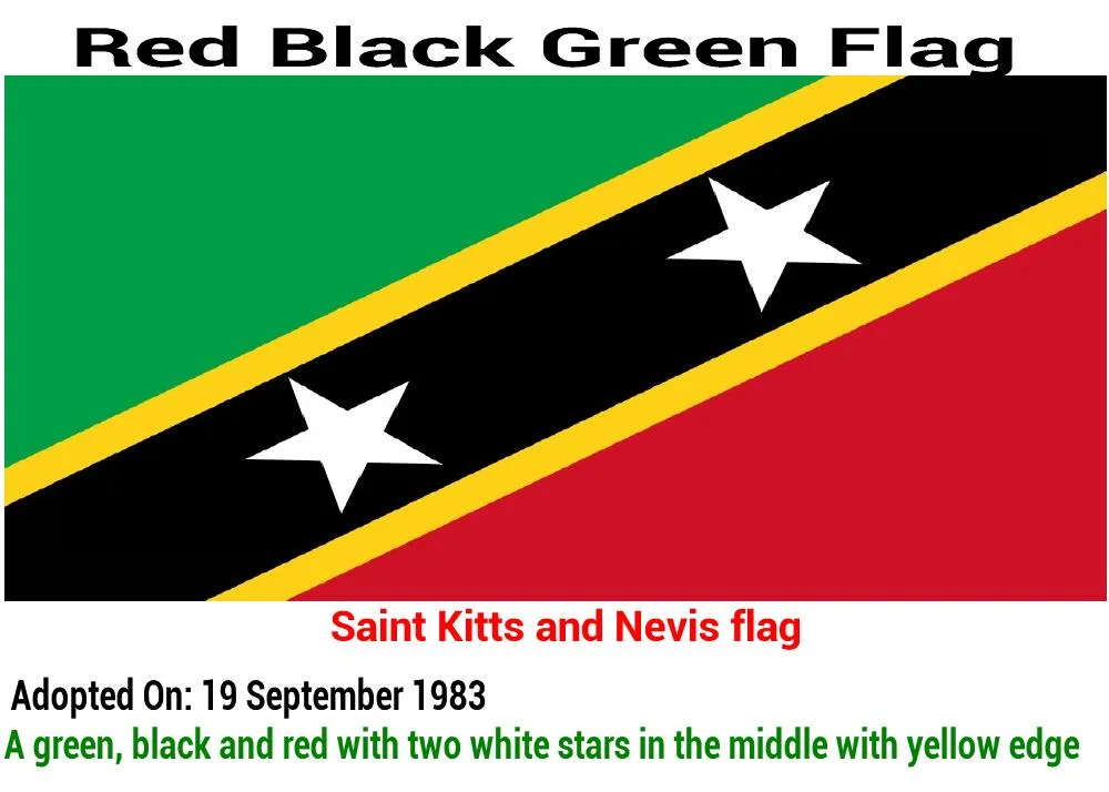 saint-kitts-and-nevis-flag-red-black-green-flag
