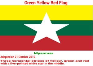 myanmar-green-yellow-red-flag