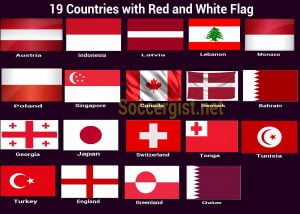 countries-with-red-white-flag