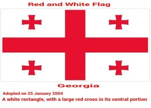 Georgia-white-red-cross-flag
