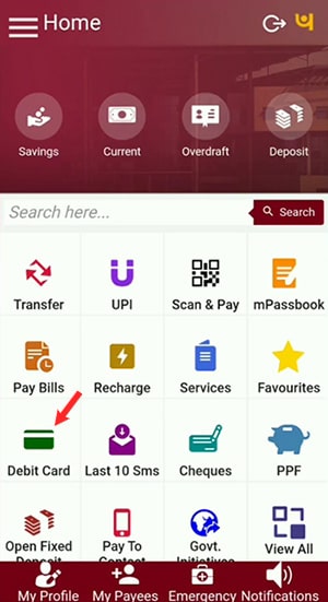 click-debit-card-for-pnb-atm-card-apply