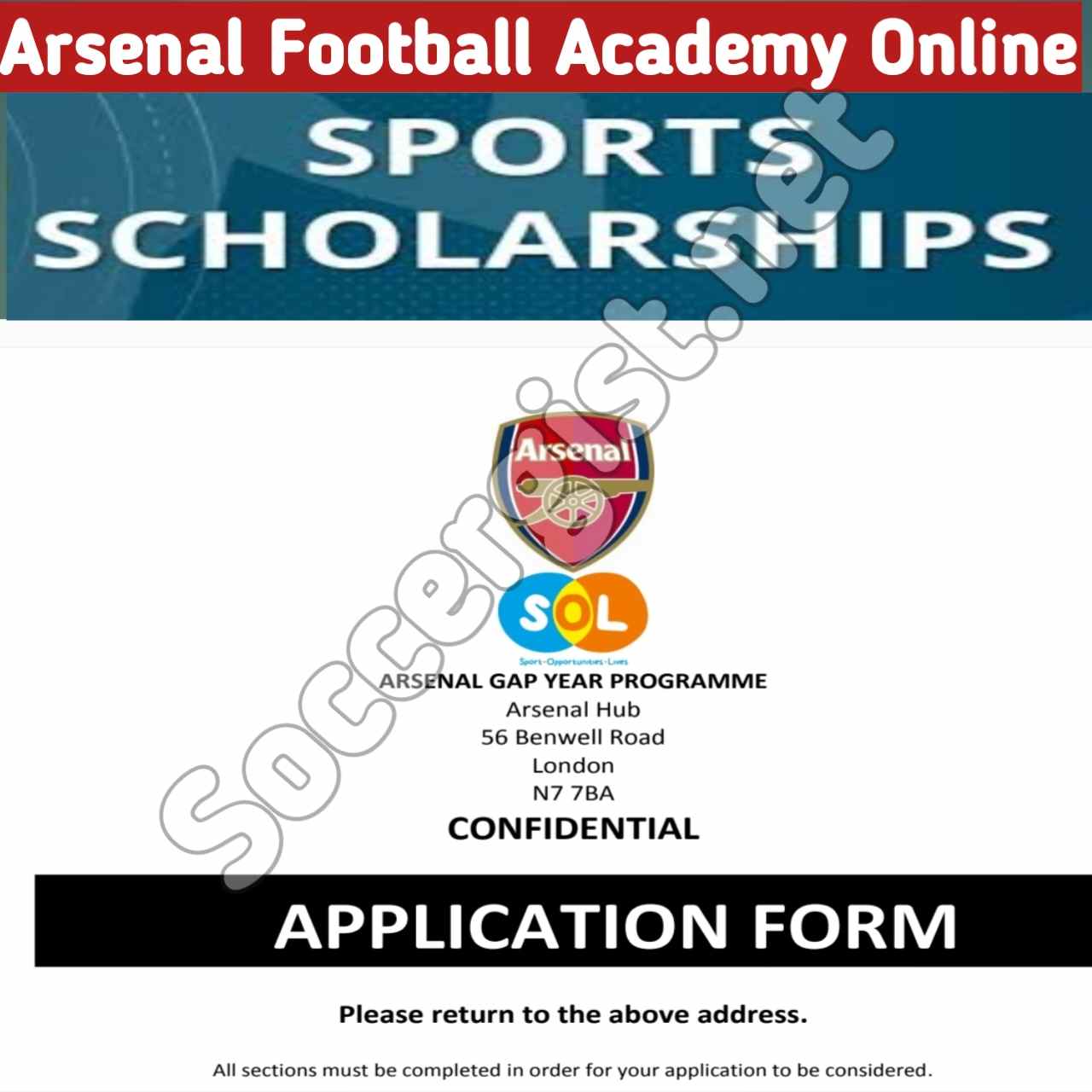 arsenal-football-club-scholarship-application-form-online